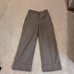 Sezane Damon Pants - Checkered